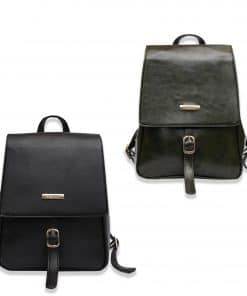 Leather backpack BF848